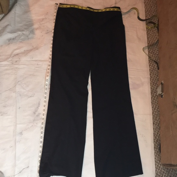 BCBGMAXAZRIA SATIN SIDE STRIPE TUXEDO DRESS WIDE LEG PANTS NWT - Picture 7 of 8